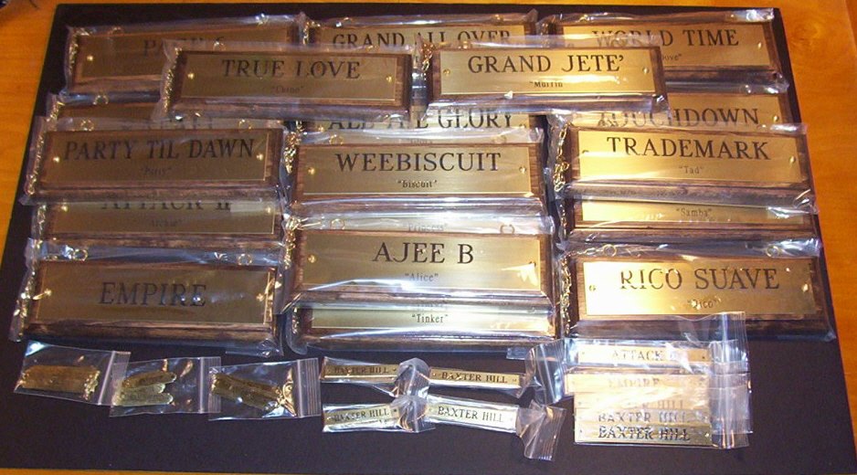 Stable Nameplates